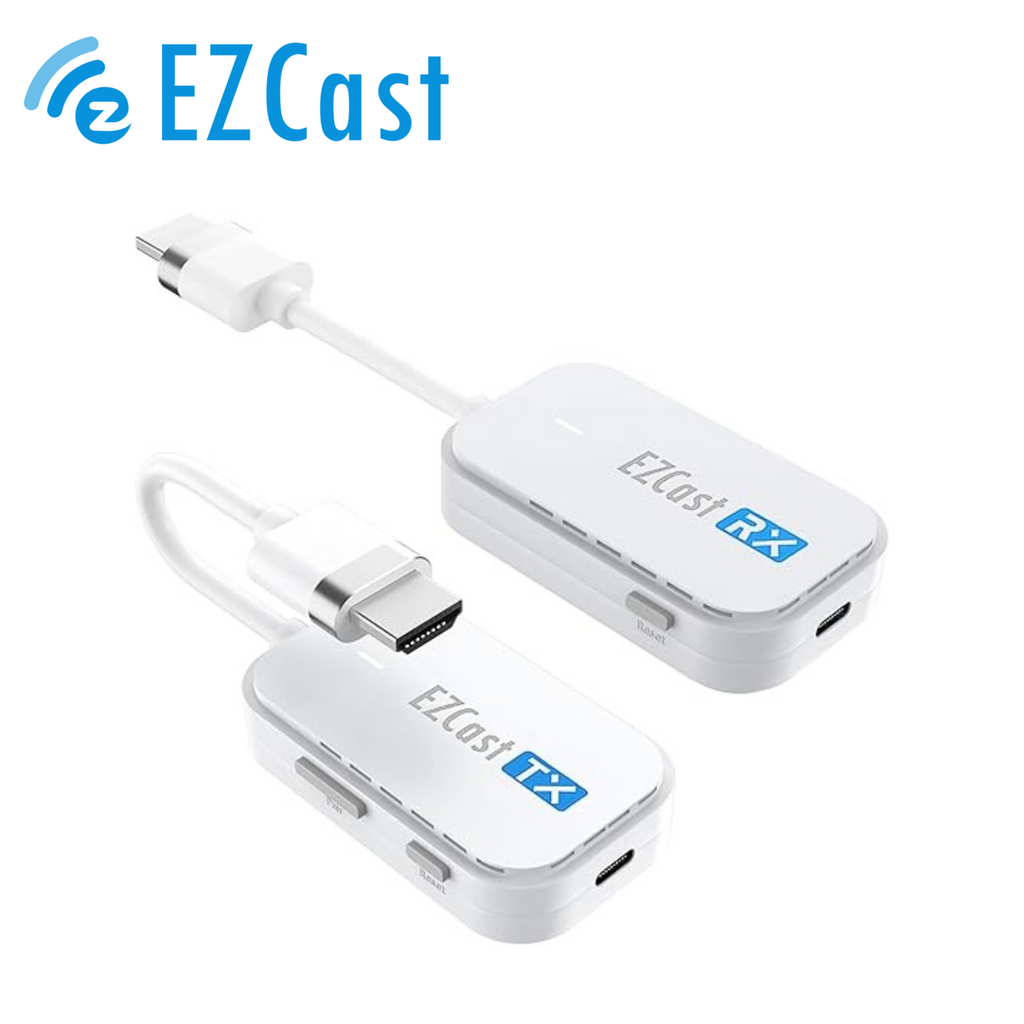 EZCast Pocket Wireless Display HDMI Transmitter + HDMI Receiver FHD