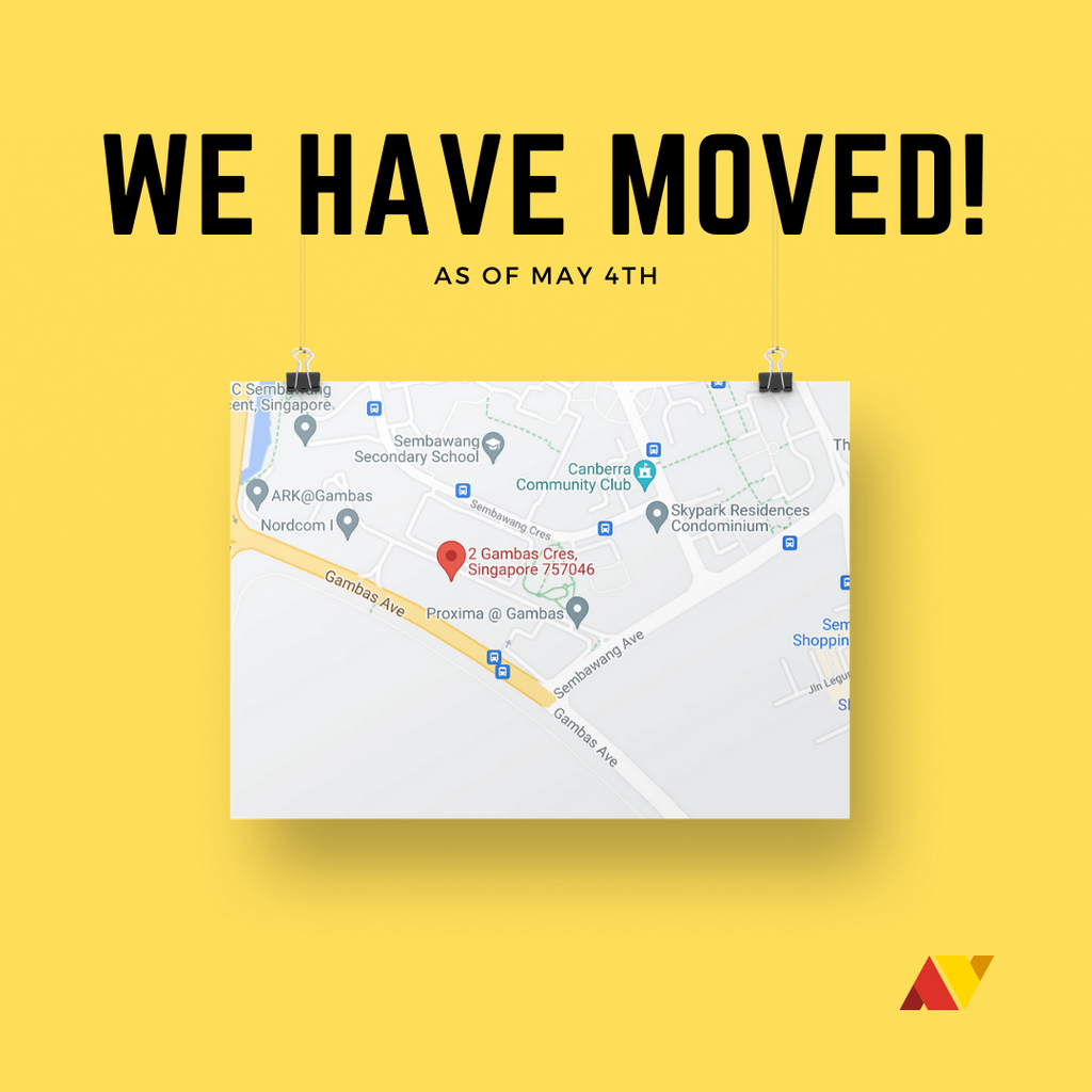 We Have Moved! Check Out Now!