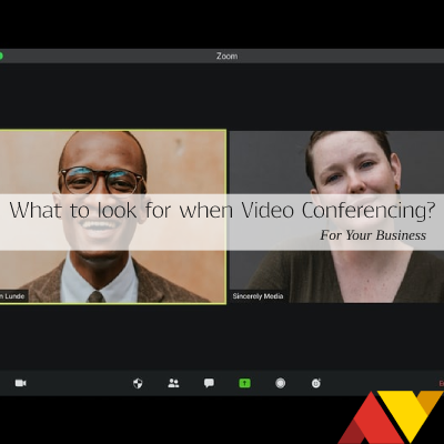 What should you look for with a video conferencing solution for SME?