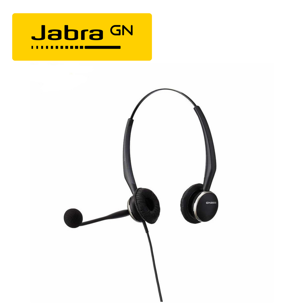 Jabra Netcom GN 2125 Duo Noise Cancelling Headband