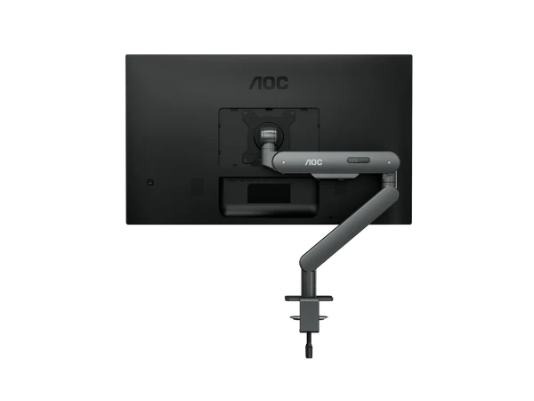 AOC C-Clamp and Grommet Desk-Mount Single Monitor Arm