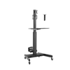 Mobile PC Monitor Stand with PTZ Camera adjustable mount 24-32