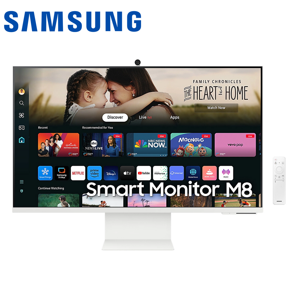 SAMSUNG 32" 4K Smart Monitor M8 M80D UHD