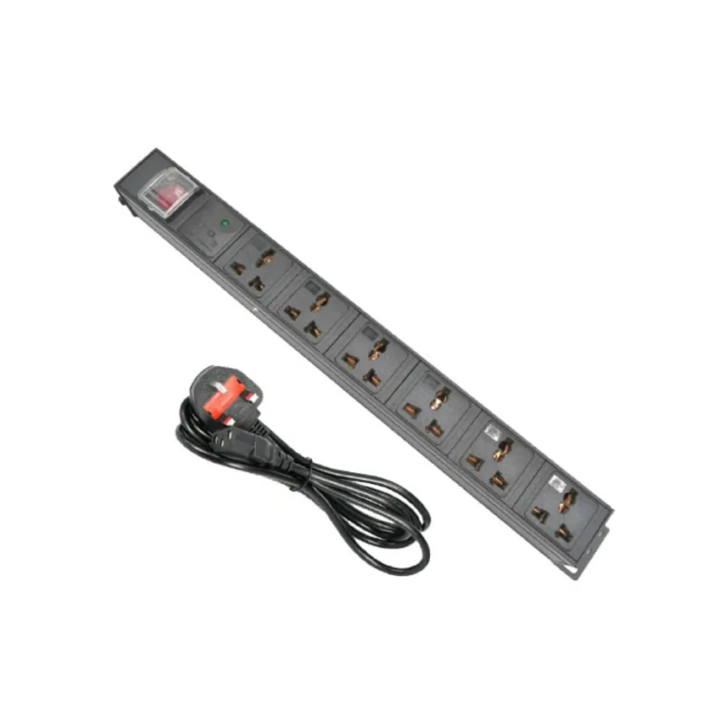 220V Universal 6 way PDU