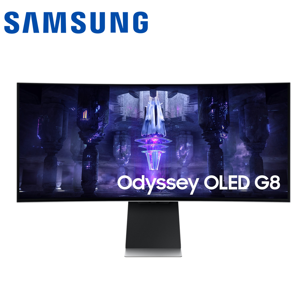 SAMSUNG 34" Odyssey OLED G8 G85SB WQHD 175Hz Gaming Monitor