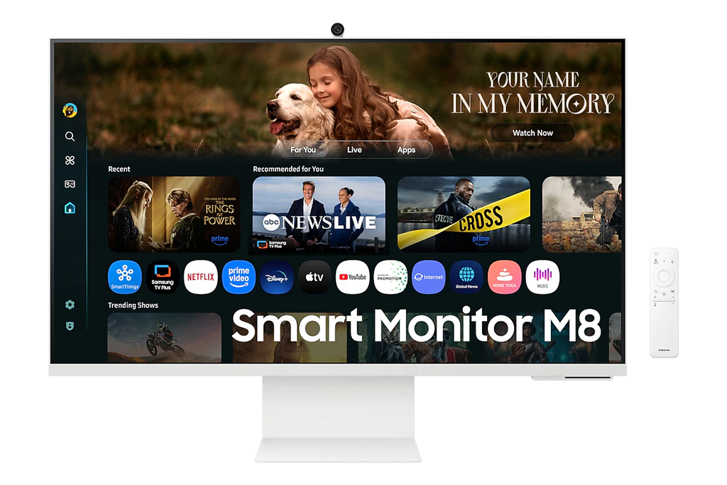 Samsung 32" M8 FLAT SMART 4K MONITOR